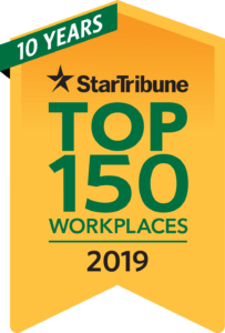 Star Tribune Top 150 Workplaces 2019